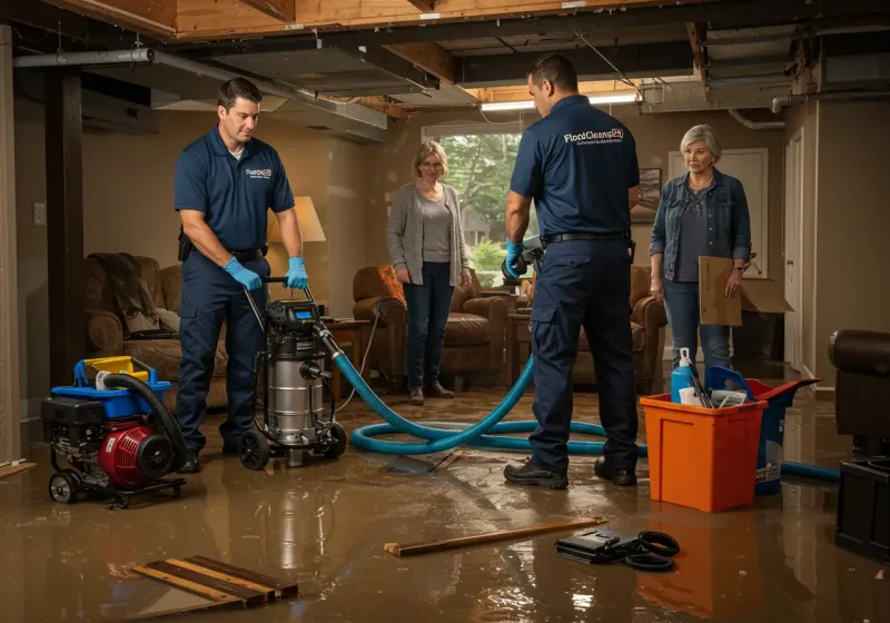 Basement Water Extraction and Removal Techniques process in Chickasaw County, MS